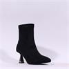 Una Healy Aperture Pointy High Heel Boot - Vinyl